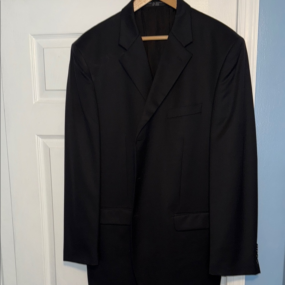Jones New York Black Suit Jacket Tailored Fit
